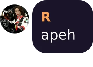 Sticker from Kata Raha...