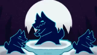 🙂 emoji Aɳιɱҽ Otαƙυ | The wolf 🐺 of darkness's video pack (@Marin_Roxbot Telegram sticker 2 of 28