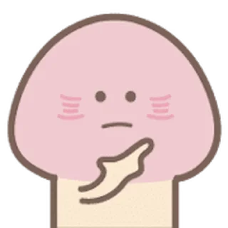 ⭐ emoji Mr. mushroom Emoji anime @moe_sticker_bot Telegram sticker 19 of 40