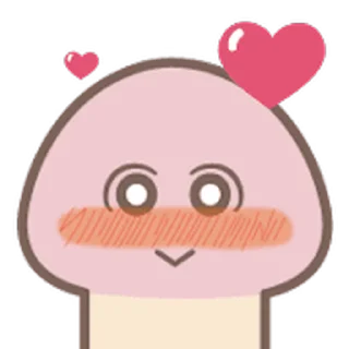 ⭐ emoji Mr. mushroom Emoji anime @moe_sticker_bot Telegram sticker 15 of 40