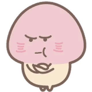⭐ emoji Mr. mushroom Emoji anime @moe_sticker_bot Telegram sticker 17 of 40