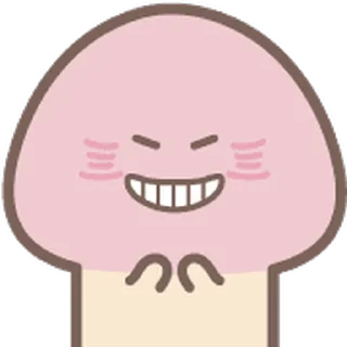 ⭐ emoji Mr. mushroom Emoji anime @moe_sticker_bot Telegram sticker 10 of 40