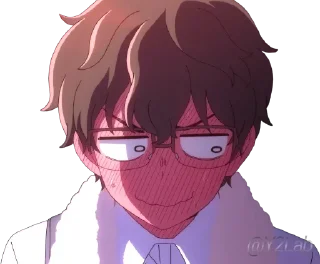 😳 emoji Ijiranaide, Nagatoro-san 1 & 2 @Y2LAB Telegram sticker 17 of 67