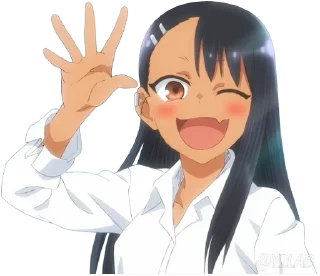 👋 emoji Ijiranaide, Nagatoro-san 1 & 2 @Y2LAB Telegram sticker 24 of 67