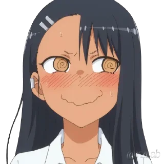 😳 emoji Ijiranaide, Nagatoro-san 1 & 2 @Y2LAB Telegram sticker 10 of 67