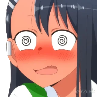 😵‍💫 emoji Ijiranaide, Nagatoro-san 1 & 2 @Y2LAB Telegram sticker 15 of 67