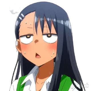 🥵 emoji Ijiranaide, Nagatoro-san 1 & 2 @Y2LAB Telegram sticker 14 of 67