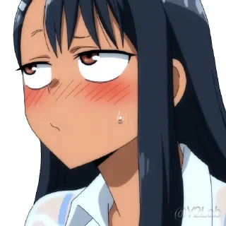 😅 emoji Ijiranaide, Nagatoro-san 1 & 2 @Y2LAB Telegram sticker 12 of 67