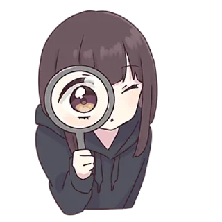 🧐 emoji 𝑴𝒆𝒏𝒉𝒆𝒓𝒂-𝒄𝒉𝒂𝒏 Telegram sticker 9 of 120