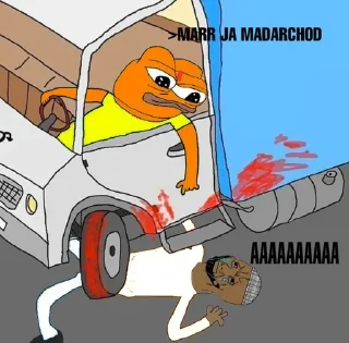 🤔 emoji Delusional Niggas kang pack Telegram sticker 15 of 62