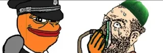 🤔 emoji Delusional Niggas kang pack Telegram sticker 16 of 62