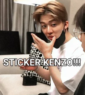😏 emoji kenzo @twinsnyajaemin Telegram sticker 1 of 17