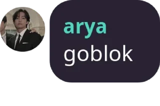 Sticker from aa arya