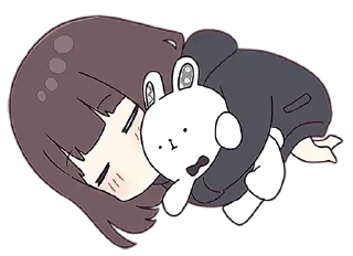 😪 emoji 𝑳𝒊𝒕𝒕𝒍𝒆 𝑴𝒆𝒏𝒉𝒆𝒓𝒂-𝒄𝒉𝒂𝒏 Telegram sticker 15 of 80