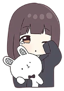 😴 emoji 𝑳𝒊𝒕𝒕𝒍𝒆 𝑴𝒆𝒏𝒉𝒆𝒓𝒂-𝒄𝒉𝒂𝒏 Telegram sticker 23 of 80
