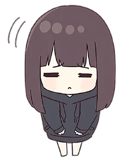 😞 emoji 𝑳𝒊𝒕𝒕𝒍𝒆 𝑴𝒆𝒏𝒉𝒆𝒓𝒂-𝒄𝒉𝒂𝒏 Telegram sticker 7 of 80