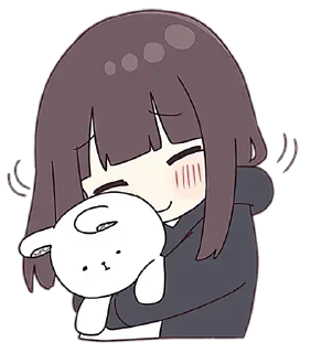 😊 emoji 𝑳𝒊𝒕𝒕𝒍𝒆 𝑴𝒆𝒏𝒉𝒆𝒓𝒂-𝒄𝒉𝒂𝒏 Telegram sticker 17 of 80
