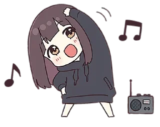 💃 emoji 𝑳𝒊𝒕𝒕𝒍𝒆 𝑴𝒆𝒏𝒉𝒆𝒓𝒂-𝒄𝒉𝒂𝒏 Telegram sticker 6 of 80