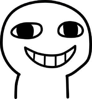 😁 emoji Gᗩᗷᗷᗩᖇ's kang pack Telegram sticker 18 of 94