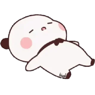 😣 emoji panda Telegram sticker 15 of 27