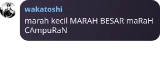 👨‍🦳 emoji WARUNG ORANG WARAS (kata bu er pack by @QuotLyBot Telegram sticker 14 of 120
