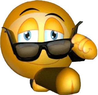 😎 emoji Harshit Chaudhary's sticker pack (@Gabi_Braun_Robot) Telegram sticker 11 of 120
