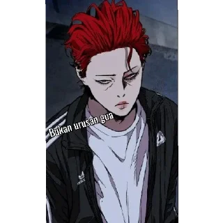 😒 emoji Wind breaker eps Telegram sticker 8 of 22