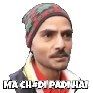 😒 emoji @Memesjokesr RAVI Telegram sticker 14 of 84