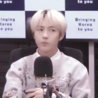📻 emoji renjun radio 🎙 Telegram sticker 20 of 55