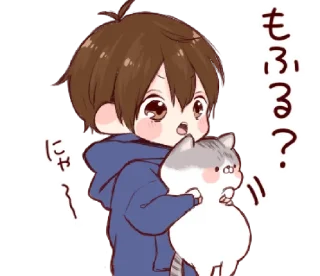 🧐 emoji toco's japanese kawaii with love @bistic Telegram sticker 1 of 40