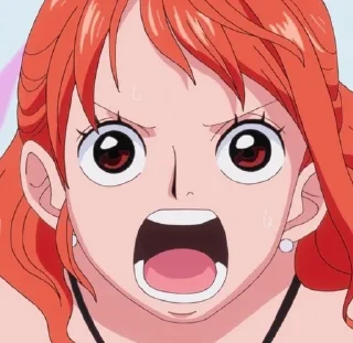 😲 emoji Nami Telegram sticker 10 of 52
