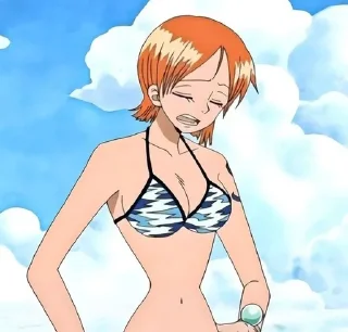 😮‍💨 emoji Nami Telegram sticker 18 of 52
