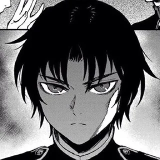 🗂 emoji Guren Ichinose manga @DiarySticker Telegram sticker 7 of 52