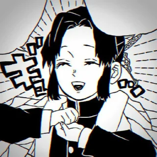 🦋 emoji Shinobu. Telegram sticker 14 of 40