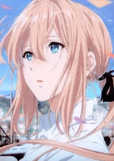 Sticker from Violet Evergarden @sugaawara06