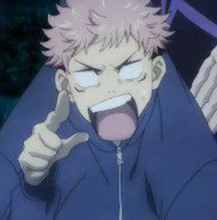 ✨ emoji Itadori yuuji - @animestickersid Telegram sticker 10 of 25