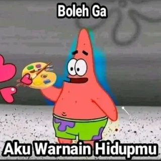 Sticker from Afah iyh dek?