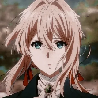 🌼 emoji Violet Evergarden || @AnimeStickerPack Telegram sticker 13 of 21