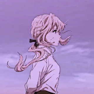 Sticker from Violet evergarden — @yourtikel