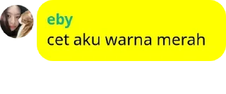 Sticker from rendem kaya otak kau
