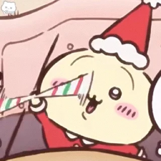 Sticker from chiikawa christmas @stickieri