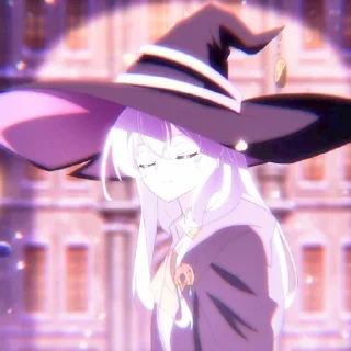 🔮 emoji Elaina Majo No Tabi Tabi @ricapiella Telegram sticker 9 of 52