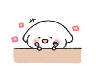 ⭐ emoji cutu mini pup 💕@stickieri Telegram sticker 19 of 40