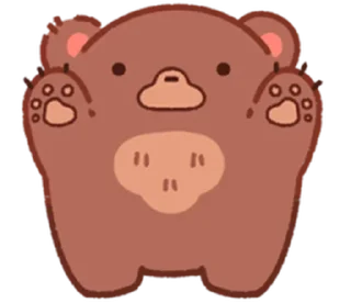 Sticker from choco bear @stickieri