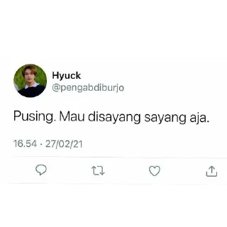 Sticker from orang