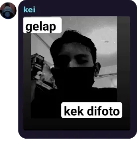 Sticker from orang