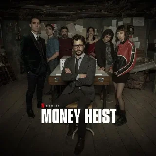 Sticker from @RowdySticker @ChitChatHub Money Heist Pack