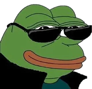 😎 emoji Mine only [PEPE] Telegram sticker 14 of 30