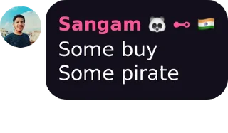 Sticker from Says