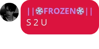❄️ emoji @FROZENBEING QUOTES Telegram sticker 6 of 43